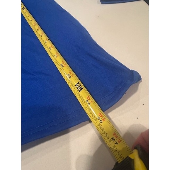 Men's Long Sleeve Light Weight Hoodie 3D Embossed‎ - Blue, Size L/XL - Picture 7 of 7